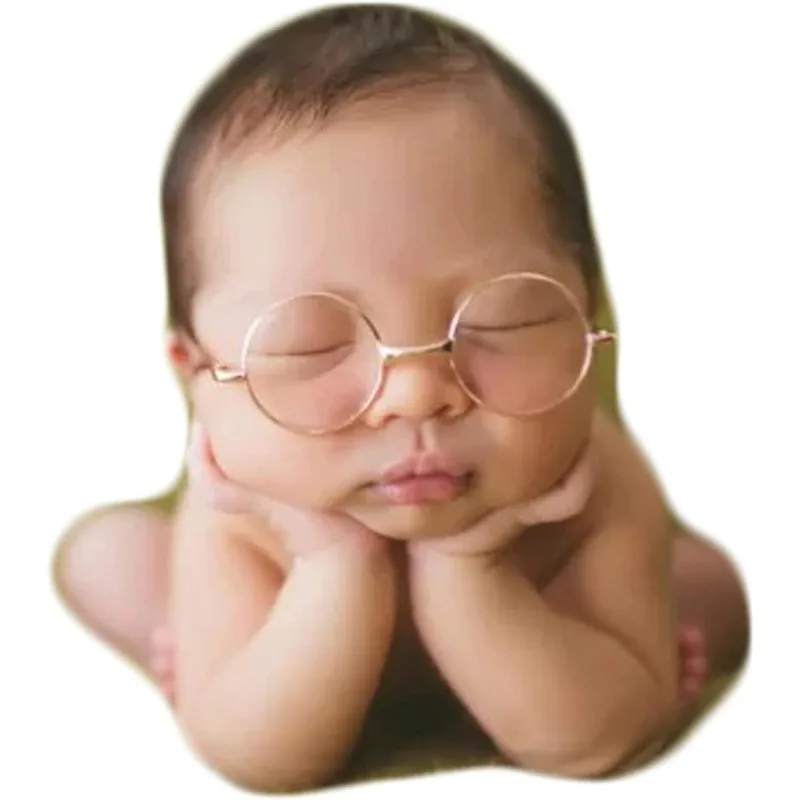 Accesorios de fotografía para bebés, gafas, trajes para sesión de fotos, accesorios para fotos de recién nacidos, sesión de fotos infantil, Anexo de fotografía neonatal