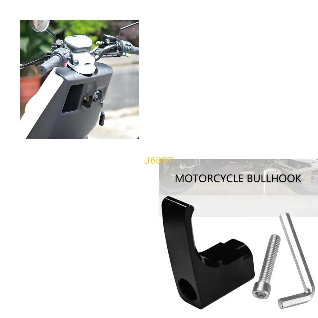 

J60F Multifunctional Motorcycle Hook For Shopping And Tourings Rustproof Aluminum Construction Luggage Holder