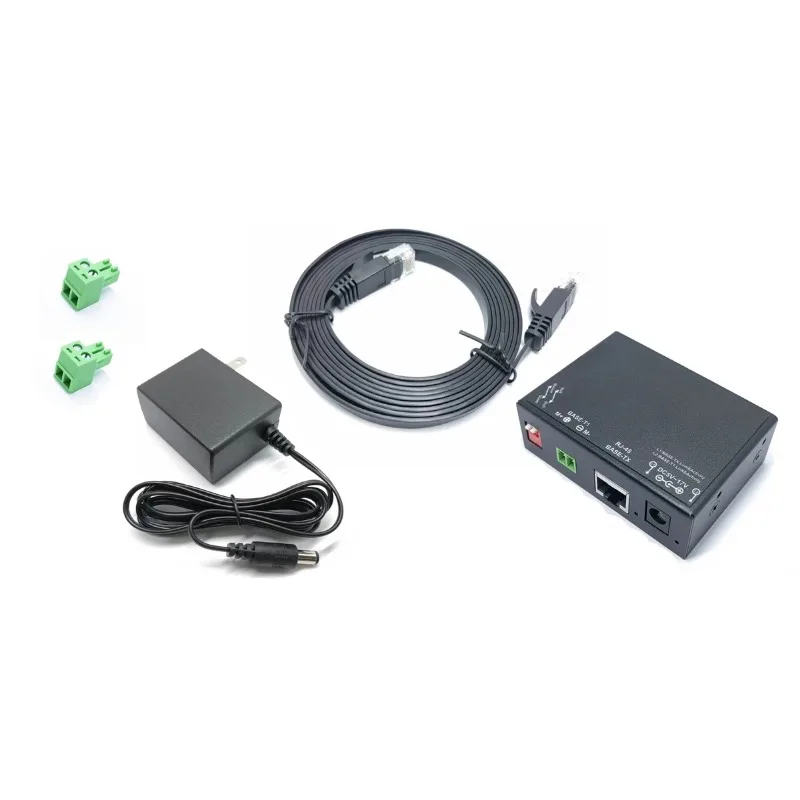 100BASE‑T1 To 100BASE‑TX Ethernet Converter, 100Mbps RJ45 Automotive Adapter for Vehicle OBD Diagnostic Testing