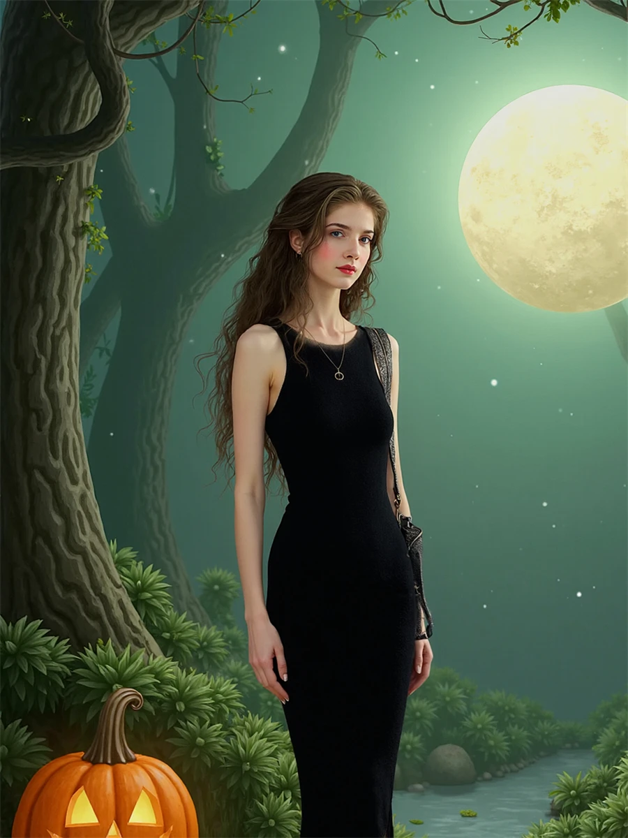 Jurken Dames Georgette Bodycon Midi-jurk met zijsplit en vierkante hals voor kantoor Moderne vrouwelijke minimalistische dagelijkse stijl