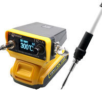 STM32 V3 T12-A Cordless Electric Soldering Iron Plastic Welding Machine Makita/Milwaukee/Devon Li-Ion Battery for Better