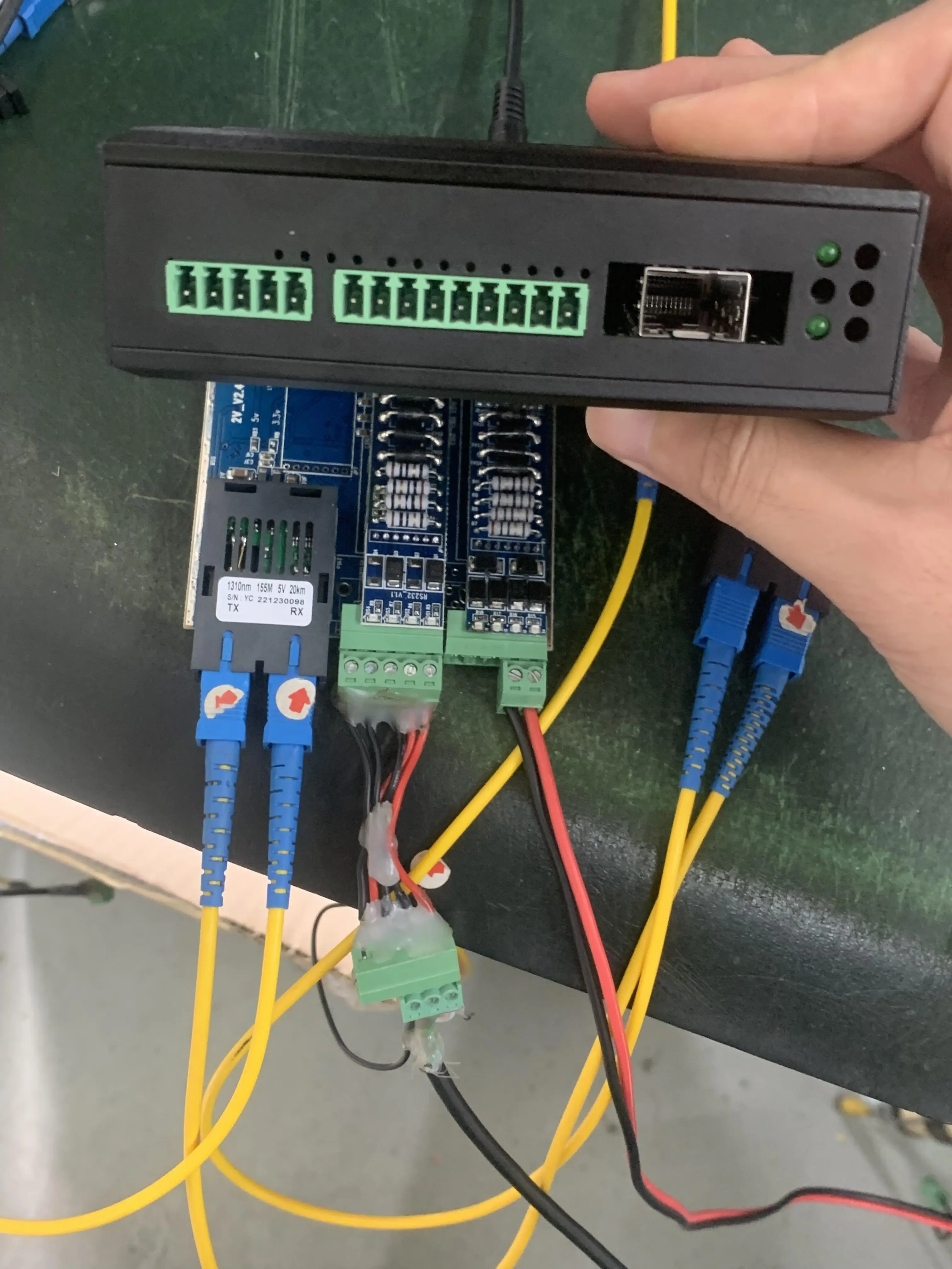 

2026unique Industrial Optcial Converter RS485 RS422 RS485 Serial Data to Fiber Converter Fiber Optic Modem