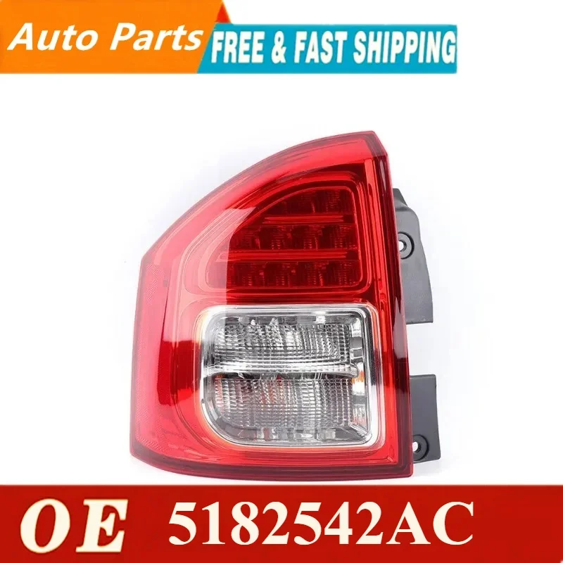 

New high quality fit for Jeep Compass 2011-2013 LED Tail Light with Bulb Rear Right or left Side New 5182542AC 5182543AC