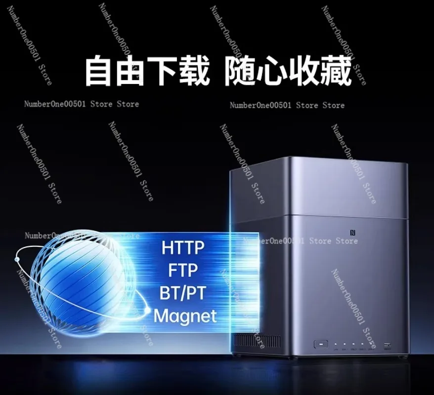 

DH4300 Plus 4-Bay Desktop NAS, 120TB Capacity (Diskless), 8GB RAM Remote Access