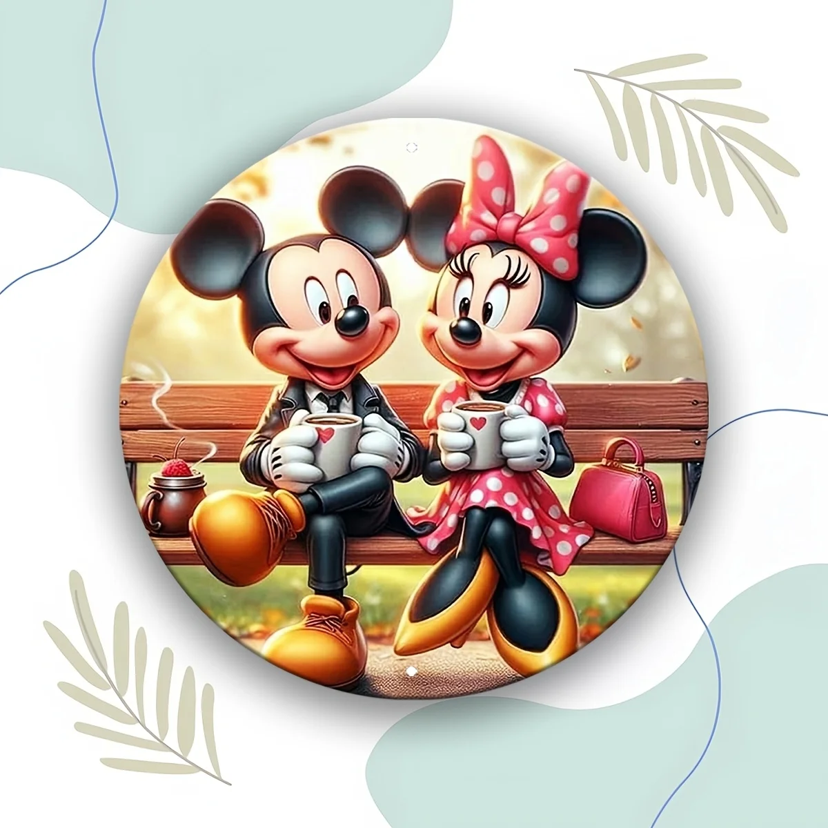 1Pc, Round, Mickey … - image
