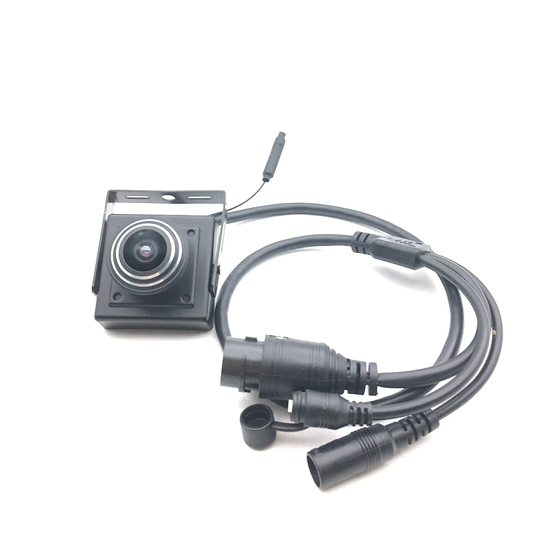 Geniuspy 5MP Miniature WIFI IP Camera Indoor POE Wireless Surveillance Home Security Onvif TF Card Slot