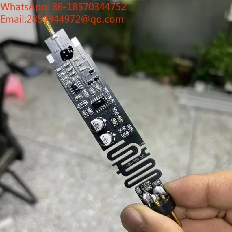 2027    KMS105 Handheld Condenser Microphone Circuit Board Repair and Upgrade Accessories, Excluding Diaphragm Base