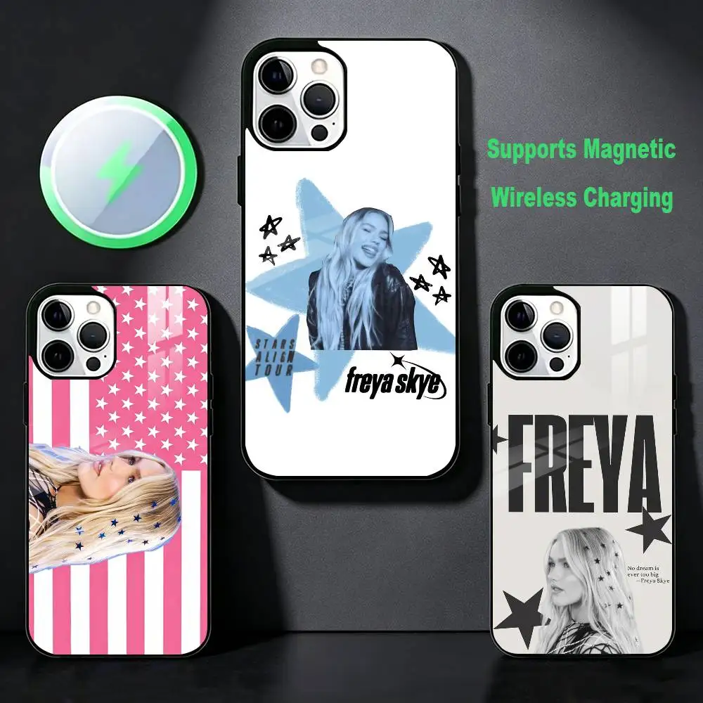 Singer F-freya skye Phone Case For iPhone 17,16,15,14,13,12,Plus,Pro,Max for Magsafe Magnetic Wireless Charging
