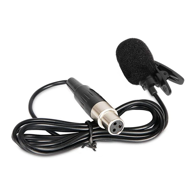 

Профессиональный петличный микрофон для беспроводного объемного передатчика Amost Mini 3-контактный XLR-ABLL