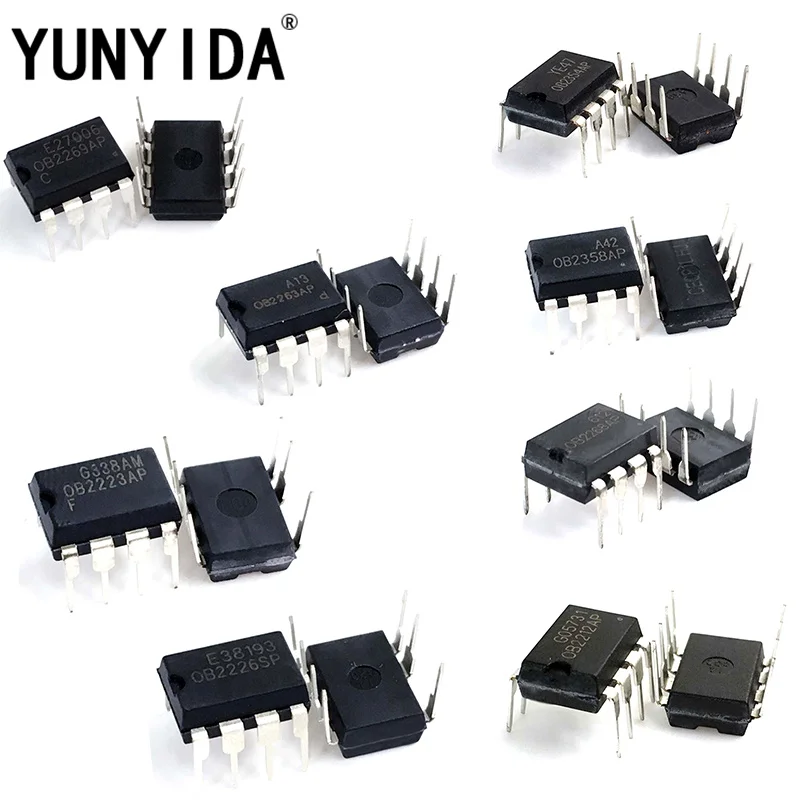 5PCS    DIP  OB2268AP OB2263AP OB2358AP OB2269AP OB2354AP OB2226SP OB2223AP OB2212AP