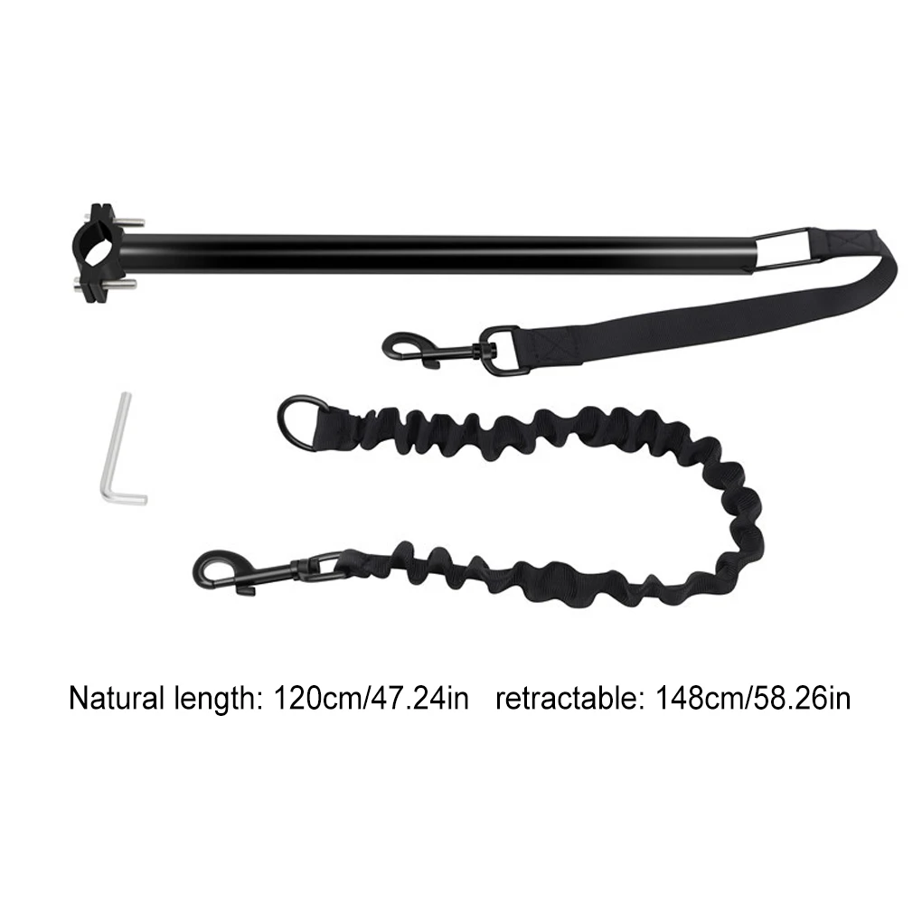 الكلب دراجة الجر حزام الحبال يده مقاومة للاهتراء النايلون المقود الدراجة الحيوانات الأليفة المشي الركض حارس المشي الحيوانات الأليفة طوق #4