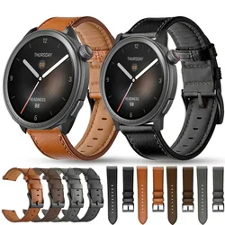 22mm Leather Strap Watchband for Amazfit Balance Smart Wriststrap Quick Releas Bracelet for Amazfit Balance Watch Accessories