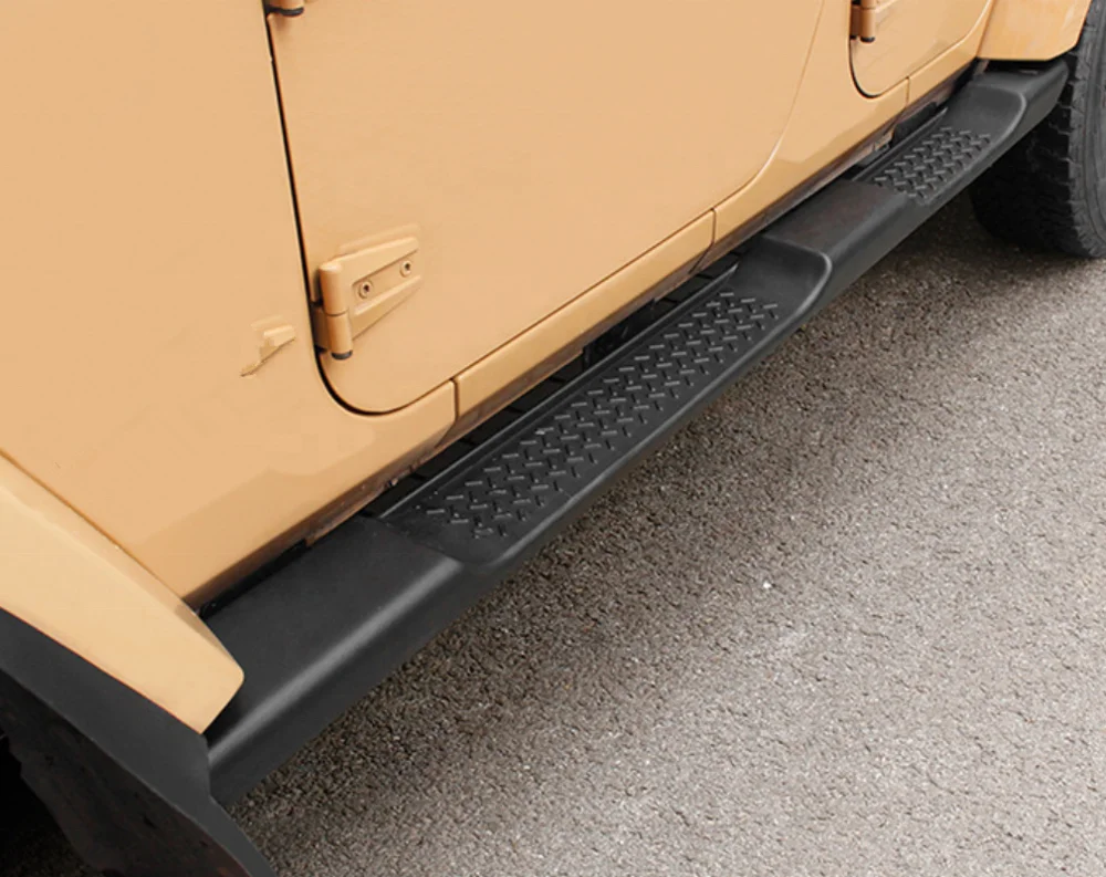 Factory Style Side Steps for 2007-2018 Jeep Wrangler JK 4 DOOR