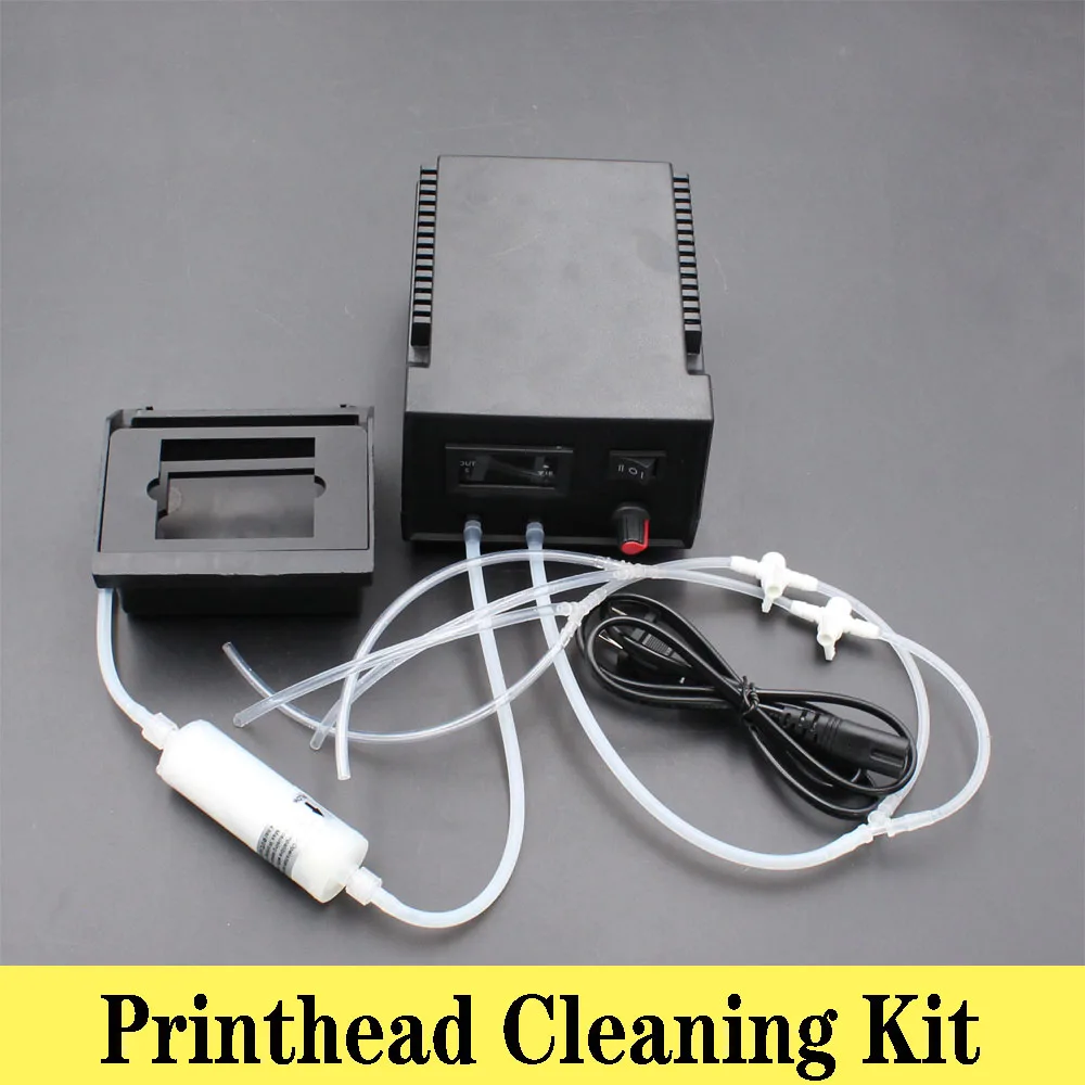 

Printhead DTF Ink Clogged Cleaning Machine Washer Unclog Reverse For Epson L1800 L805 1390 i3200 4720 XP600 DX6 Print Head Clean