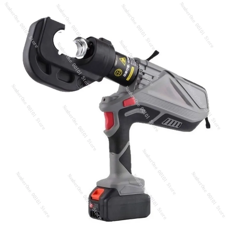 Rechargeable Hydraulic Crimping Pliers Lithium Battery Cable Crimper Tool for Copper Aluminum Terminals Electric Wire Crimping