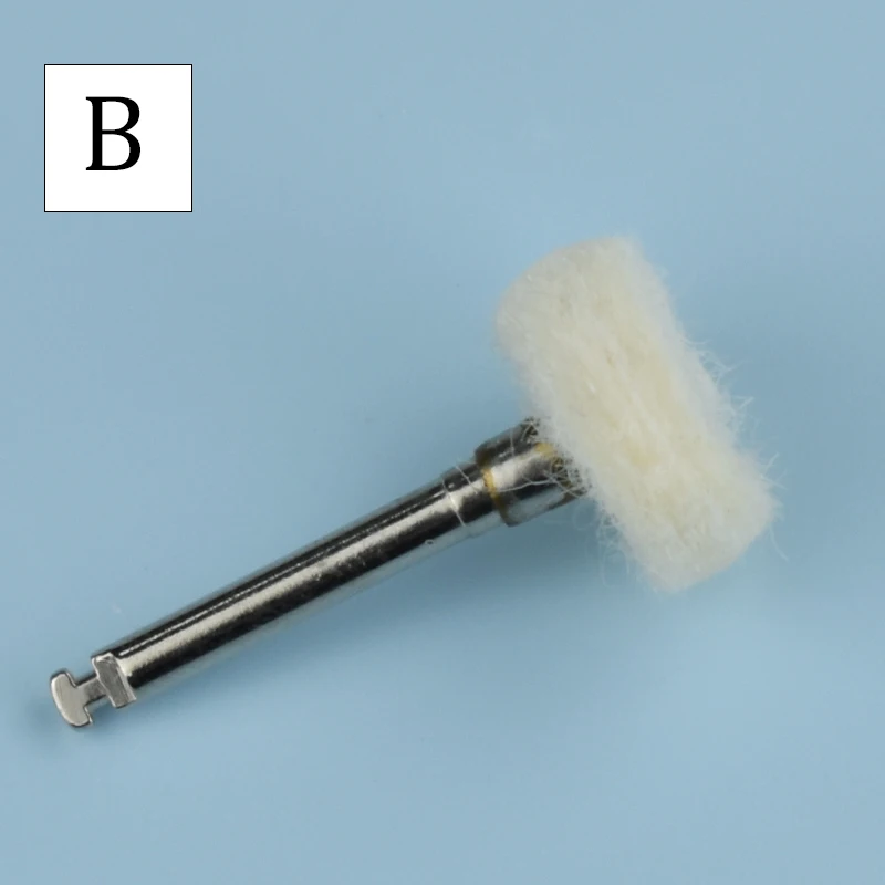 

Dental Lab Polishing Wheel and Grinding Brush for Laboratory Grinder Low Speed Flat Brush for Dentist Use on All Materials