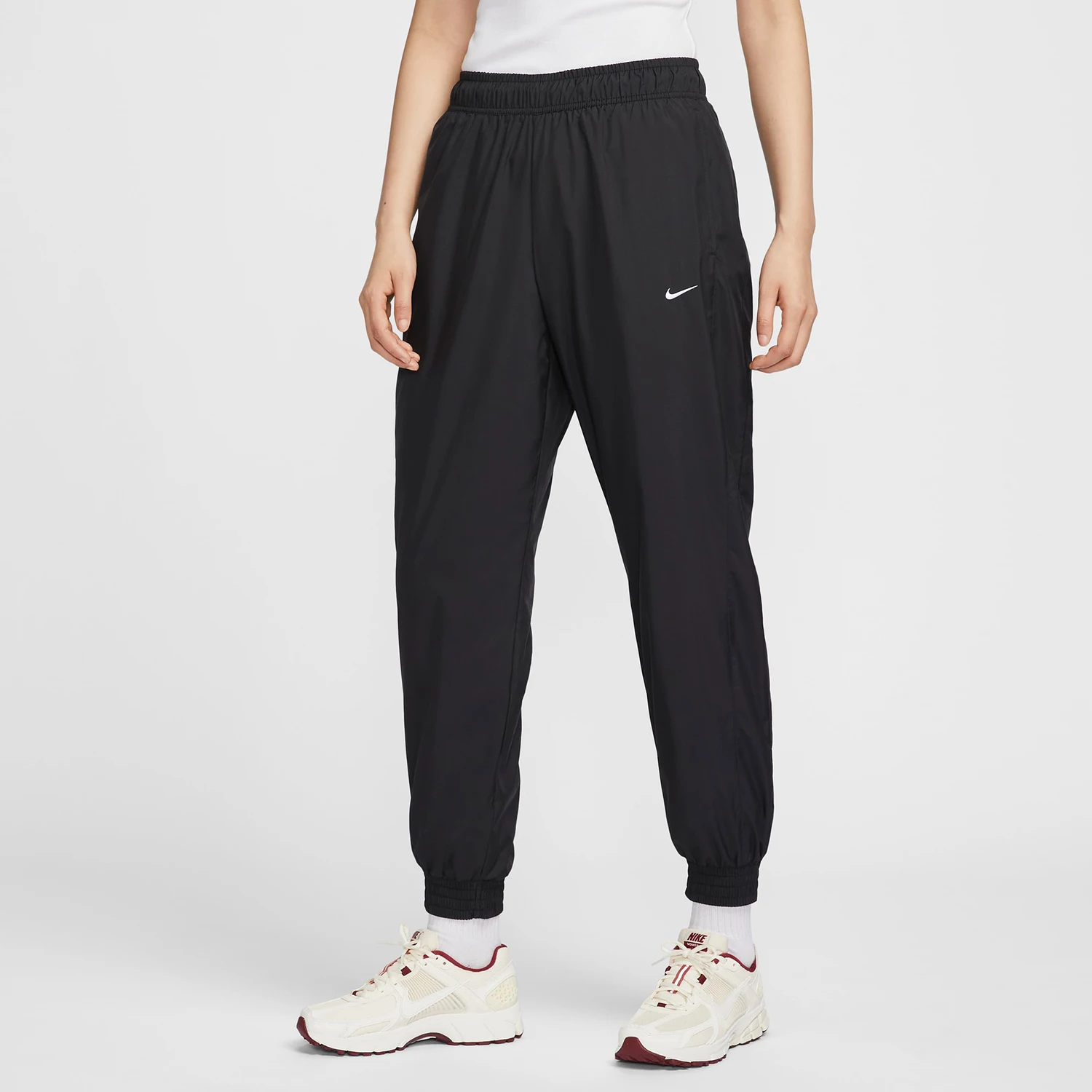 

Nike genuine New Women's Woven Breathable Running Sport Tapered Long Pants FV7661-010