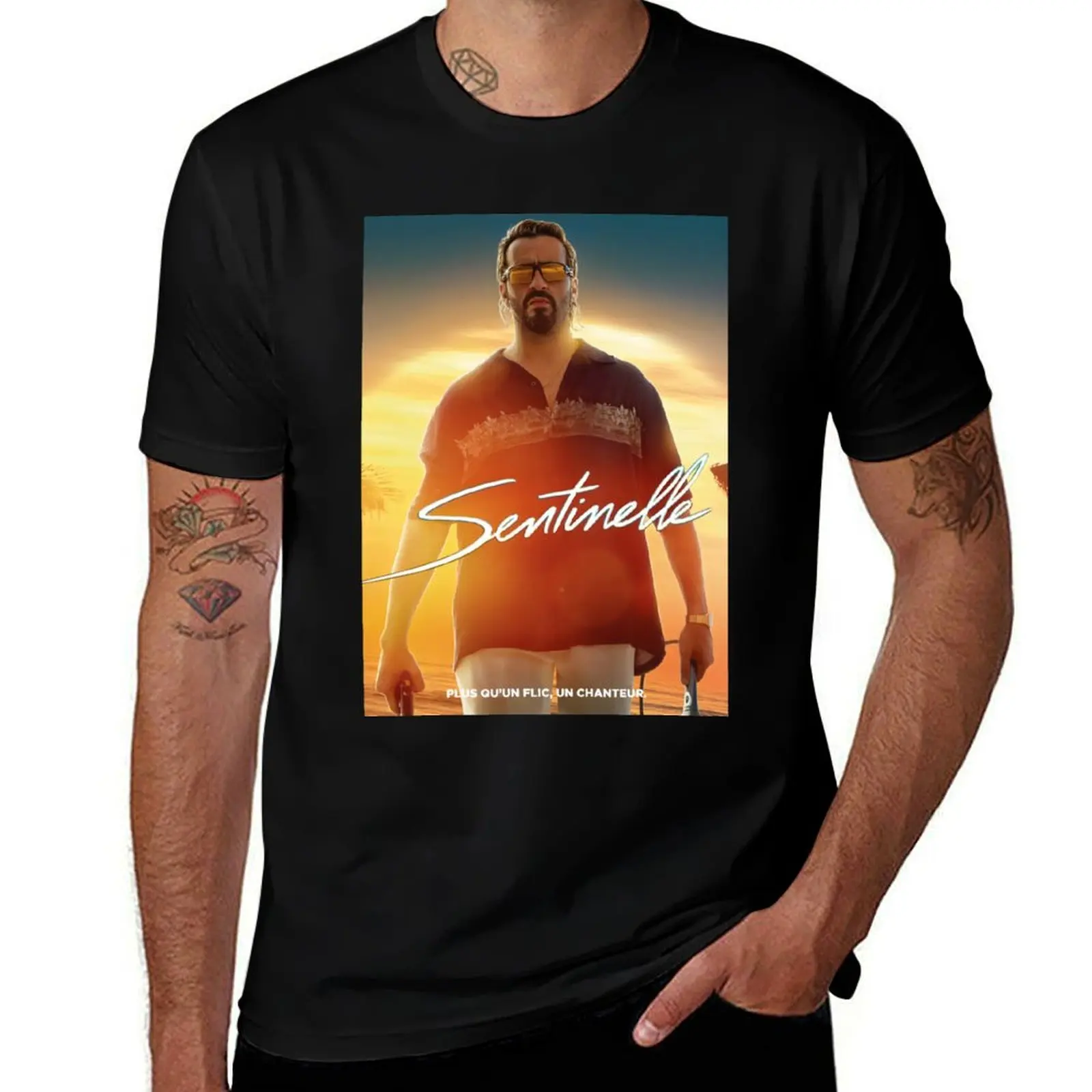 Francis Sentinel - Jonathan Cohen T-Shirt Plus Size Loose Fit T-Shirt