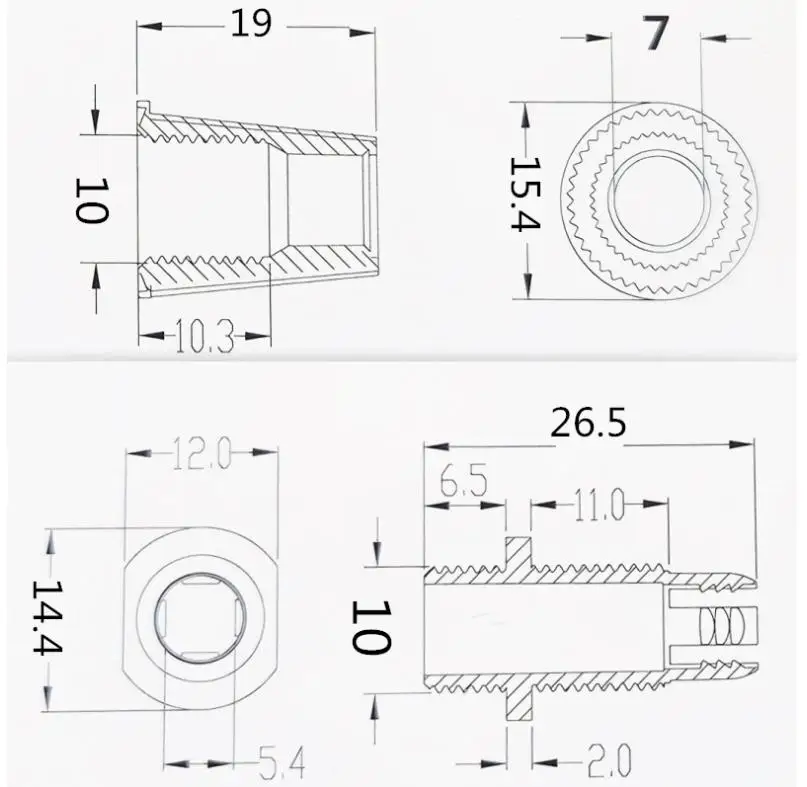 Power Cord Holders Lighting for cable Clamps Simple for Design Secure Wire Locking Wire Slippage Stable Installation Power