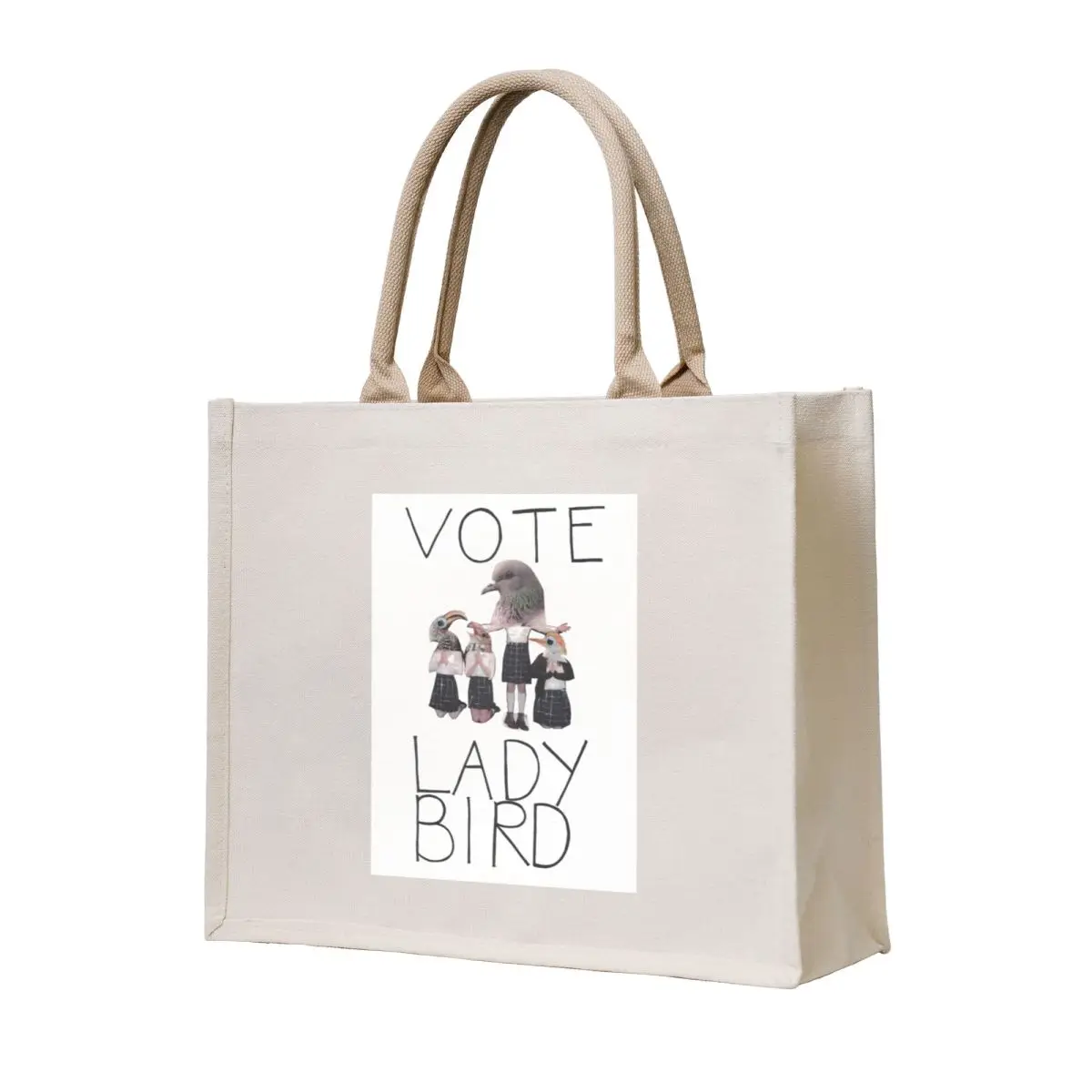 

VOTE LADY BIRD Tote Bag Women's shopping bag cute pouch bag Gift