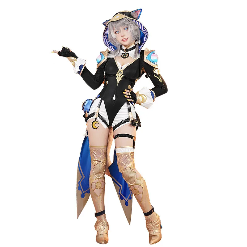 UWOWO Cipher Cosplay Collab-serie: Game Honkai: Star Rail Cipher Cosplay-kostuum Halloween-kostuum - afbeelding 1
