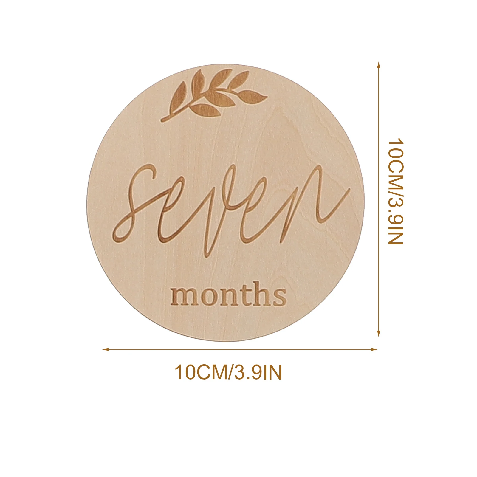 

14 шт. деревянные детские ежемесячные открытки натуральные вехи реквизит для фотосессии новорожденного ребенка рост памятный подарок деревянные ежемесячные открытки