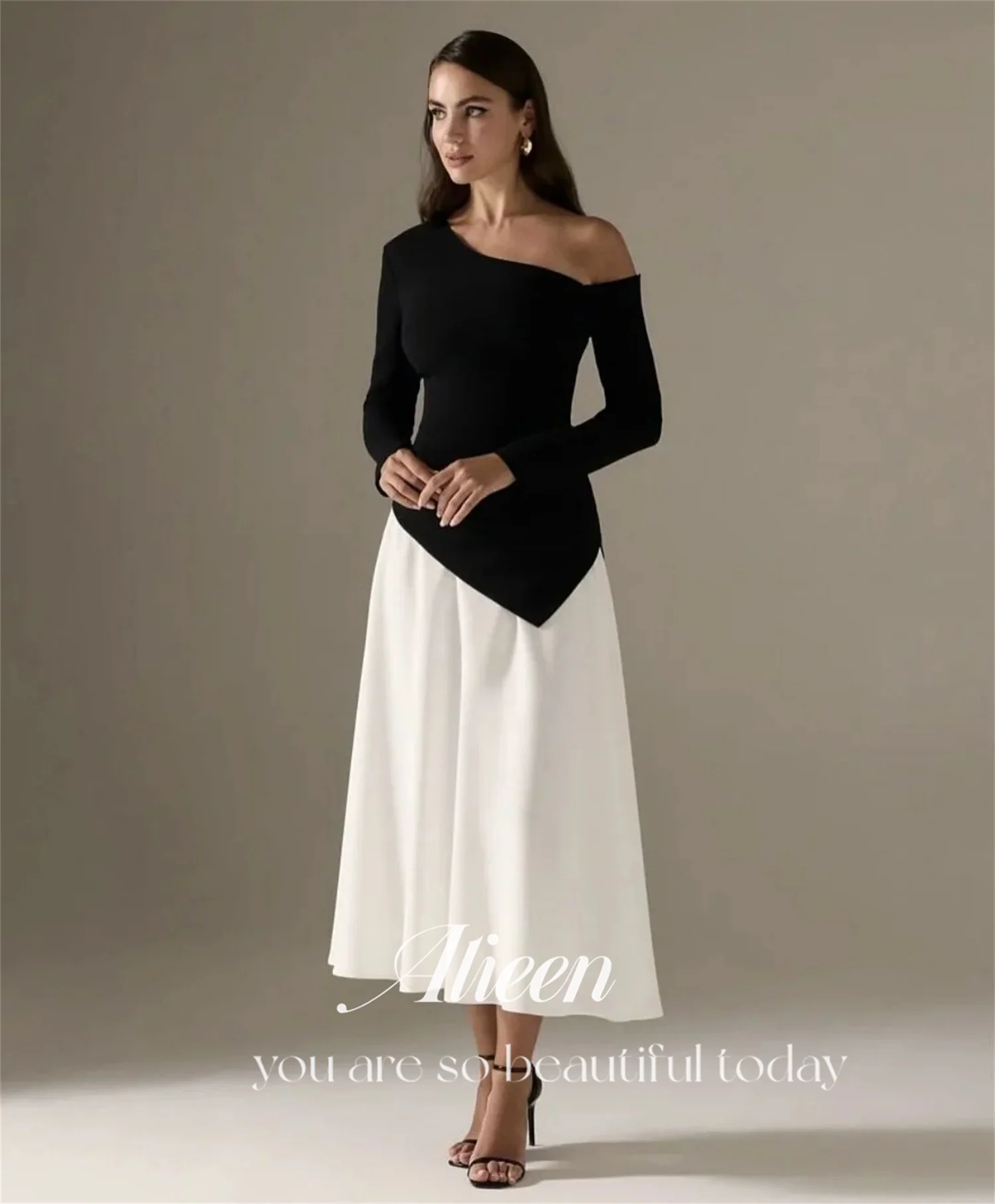 Aileen Customized Best Selling Evening Dresses for Special Occasions Long Elegant Evening Dresses Woman 2024 Off-shoulder Grace image 3