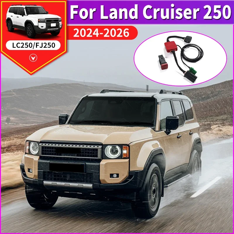 For Toyota 2024 2025 Land Cruiser Prado 250 LC250 Car Accessories Auto Parts Power Module Tuning Gas Saver Increase Horsepower