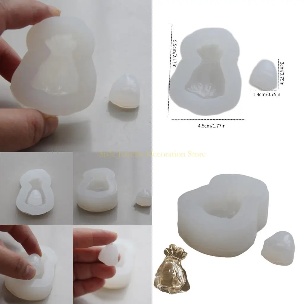 

D46E Crystal Dripping Silicone Flys Удобная аксессуальная плесень, подходящая для артистов и энтузиастов ремесел.
