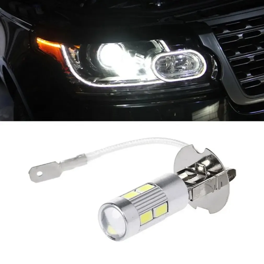 High Performance Led H3 H1 10smd 10led5630 Highlight Led Driving Lights Fog Bulb Decoding Fog Lights