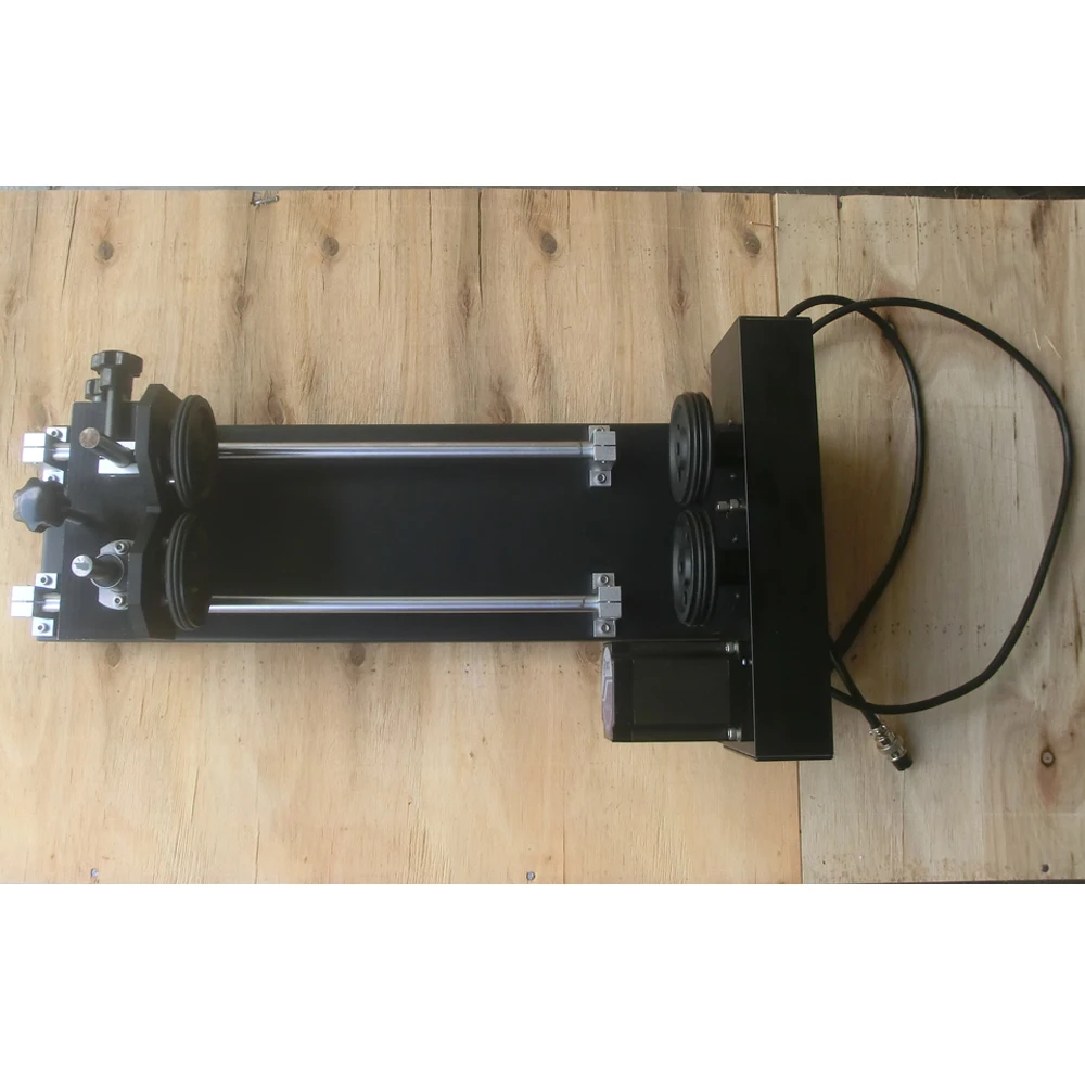 TLF 4 عجلة الأسطوانة نوع حافة محرك تركيبات دوارة مرفق محور دوران لأشياء أسطوانية في حفارة ثاني أكسيد الكربون