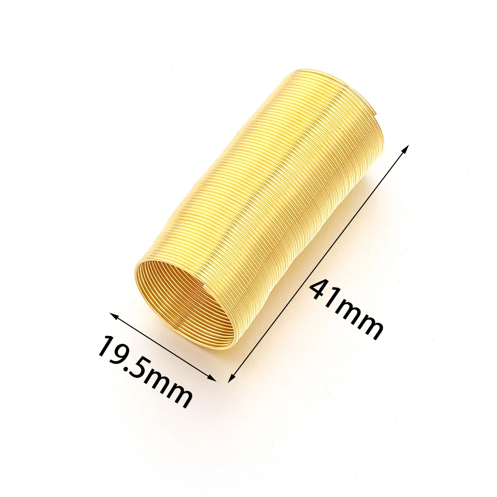 5pcs/lot 19.5mm Metal Iron Memory Wire Closed Finger Rings For Jewelry Making DIY Rings Accessories Supplies