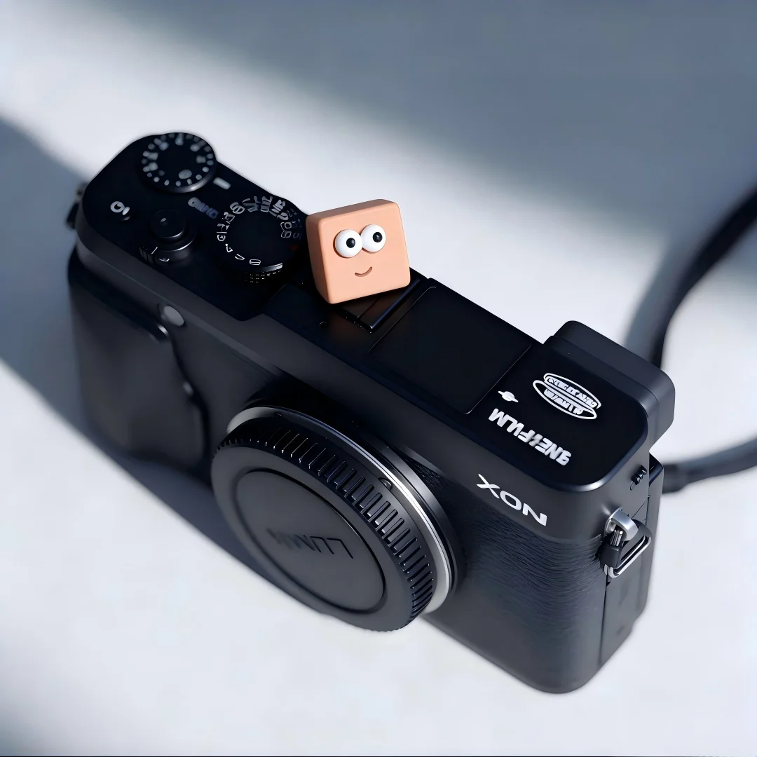 Cute Cookie  Hot Shoe Cover for Leica Q2 Fuji X100V X-T5 Sony ZV-1 Canon EOS R5 Nikon Z5 Camera Accessories