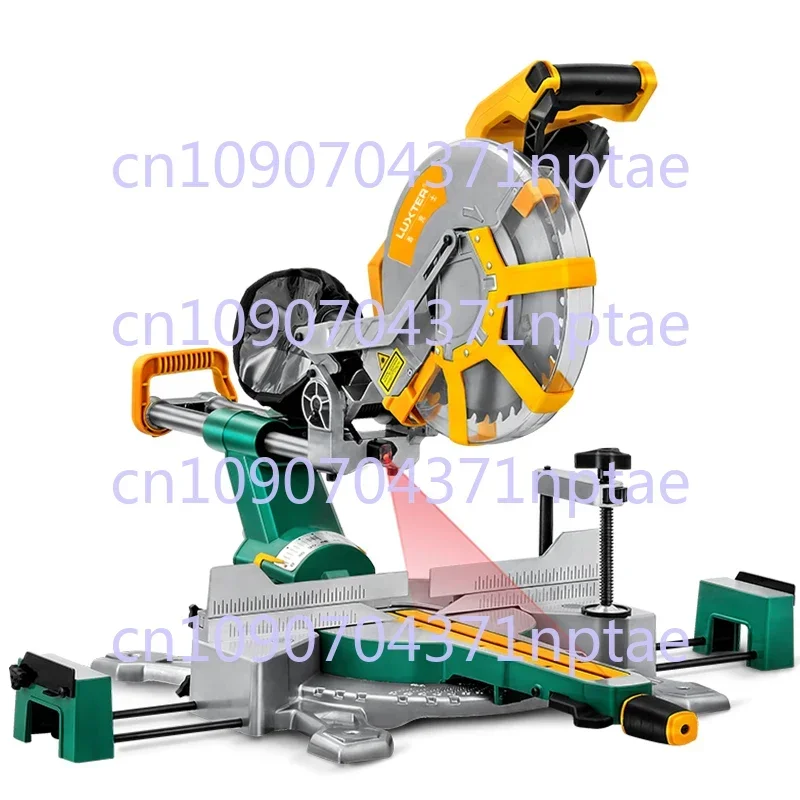 12 inch tie rod saw aluminum machine miter woodworking cutting machine angle multi-function double oblique electric table saw