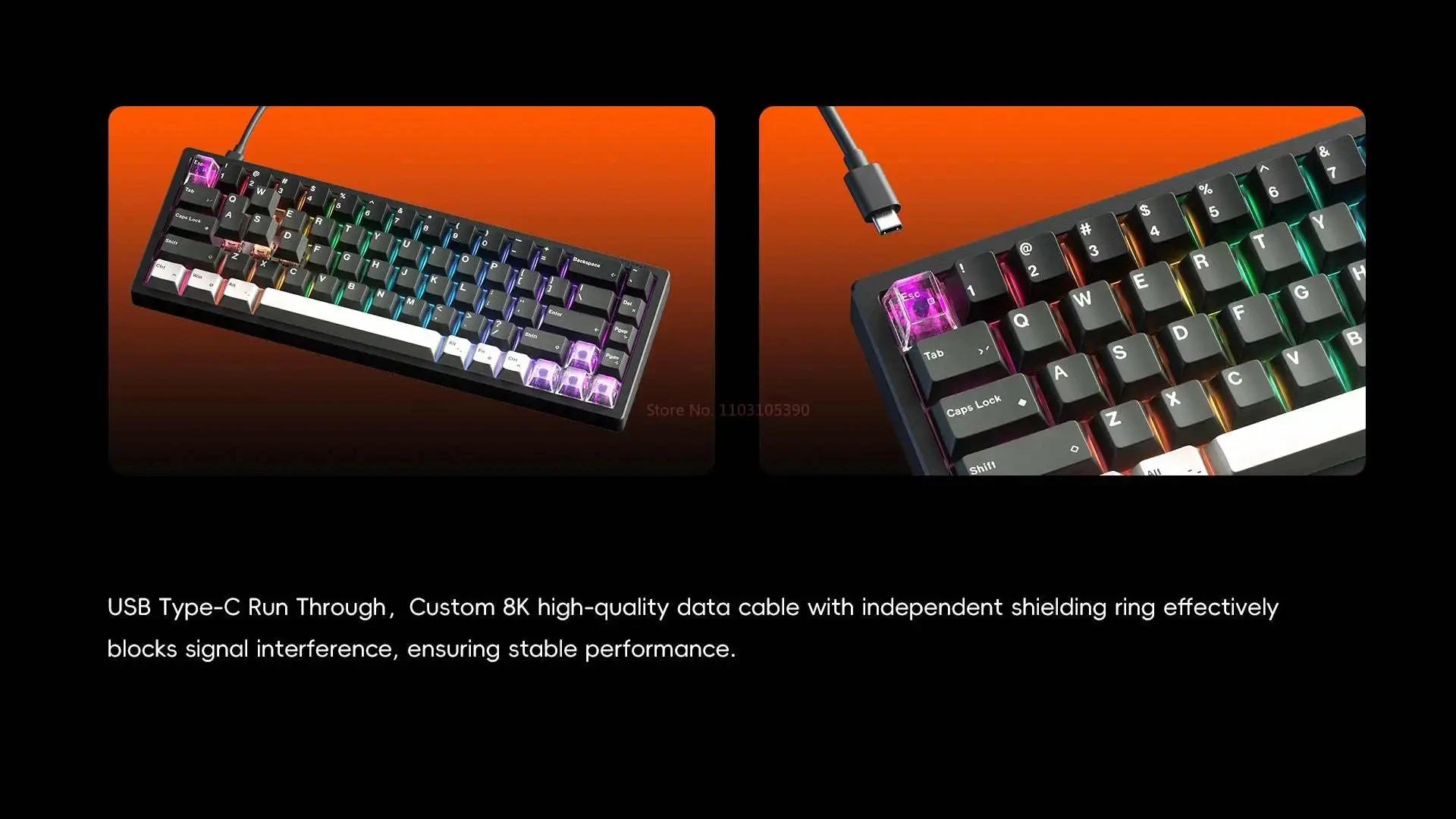 Imagem -06 - Luminkey Magger68 Interruptor Magnético Teclados Mecânicos 8k Baixo Atraso com Fio Teclado de Jogo Personalizado Gatilho Rápido Novo