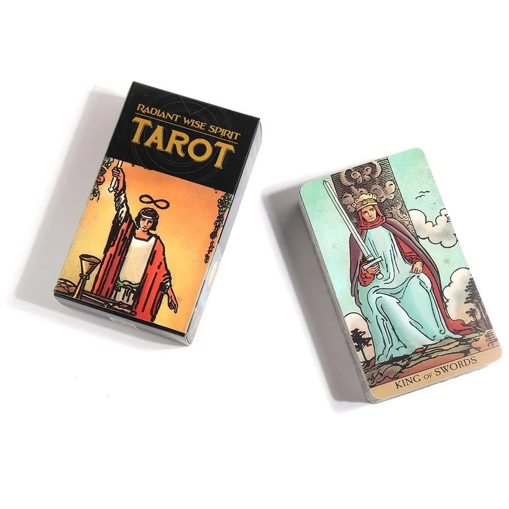 Radiant Wise Tarot Oracle Card Leisure Entertainment Games Card Family Gatherings Tarot Card Board Games Tarot PDF Guide