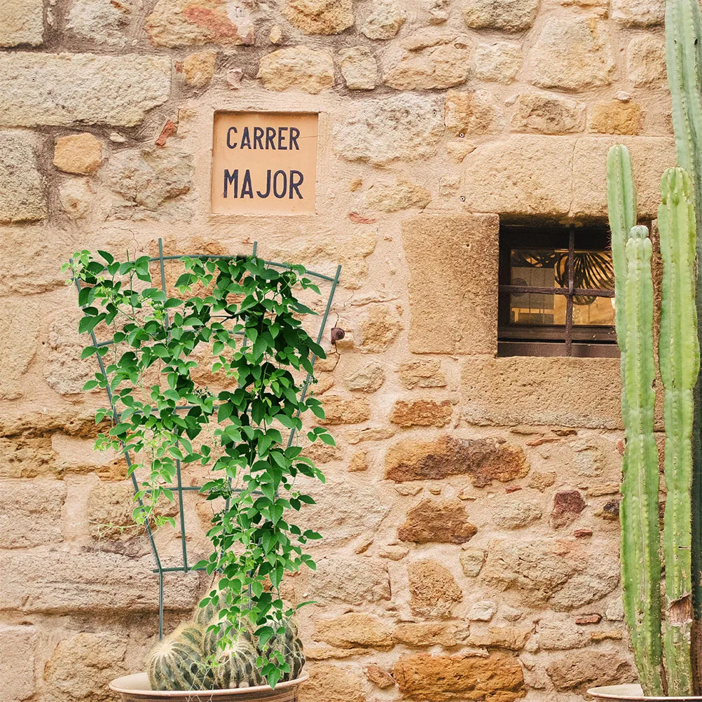 

3Pcs Garden Trellis for Climbing Plants Outdoor Small Plant Support Multifunctional Design Promotes Growth Decorative