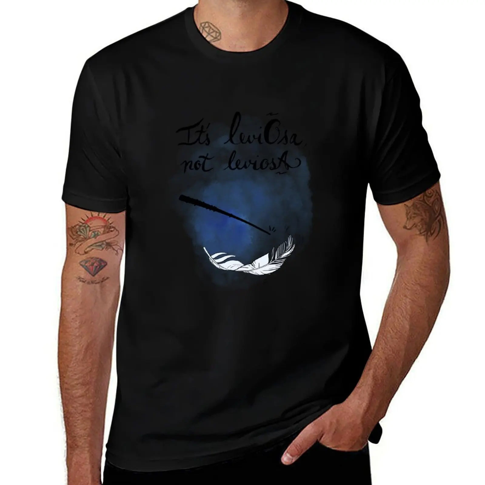 

It's LeviOsa, not LeviosA T-Shirt valentines clothes oversized graphic tee T-shirts man mens fashion