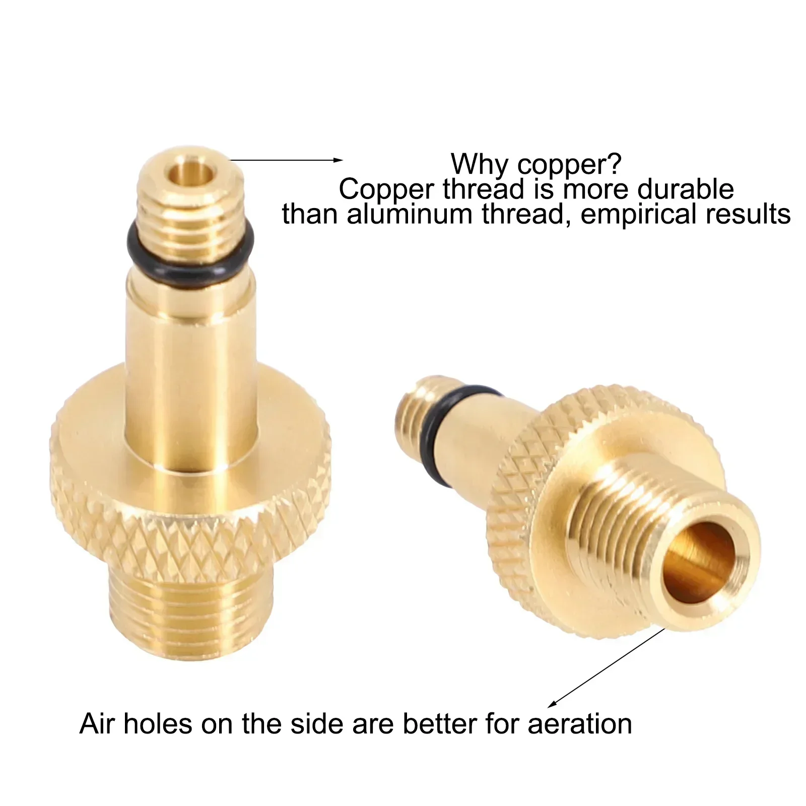 Air Valve Comp Bike Rear Valve Rear Valve Adapter Gold Colored Bicycles Rear Shock Adapter Tool For Rockshox Monarch Tools