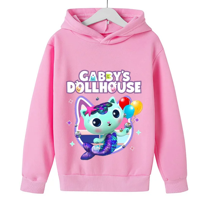 2025 جديد غابي دمية فتاة هوديي بلوزات الطفل الربيع قمة الموضة عادية الطفل البلوز أبلى ملابس أطفال هدية عيد ميلاد