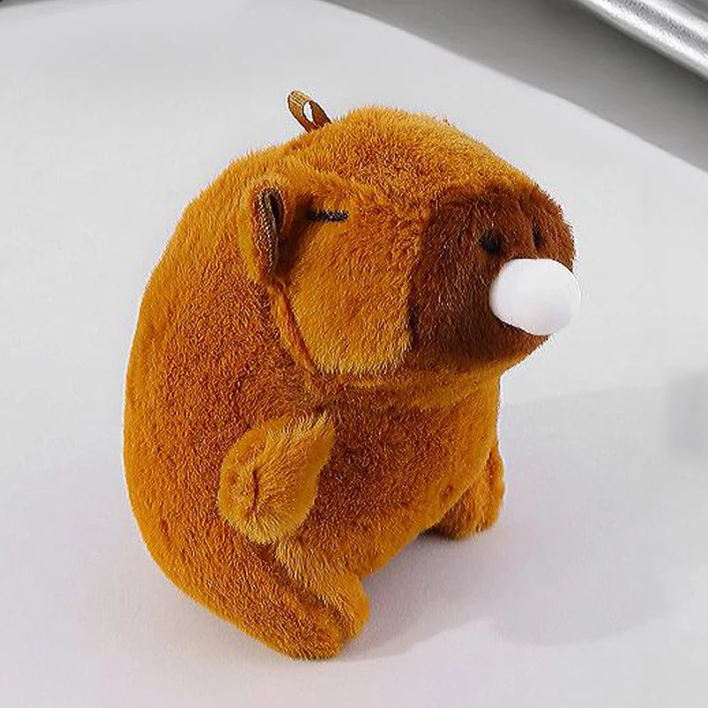 Cute Bubble Capybara Plush Toy Doll Keychain Doll Pendant