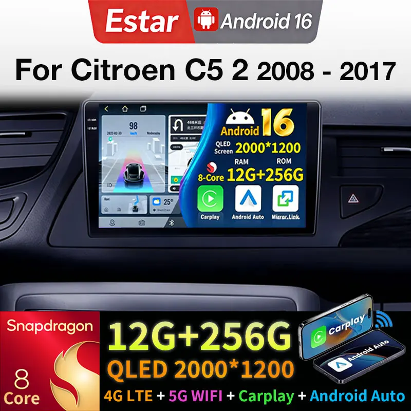 Android 16 Car Radi…