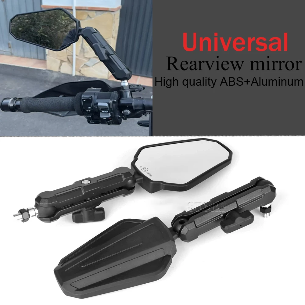 

For 125 200 250 390 640 690 790 890 950 1050 1090 1190 1290 1390 Motorcycle universal Rear View Mirror Foldable Rearview Mirrors