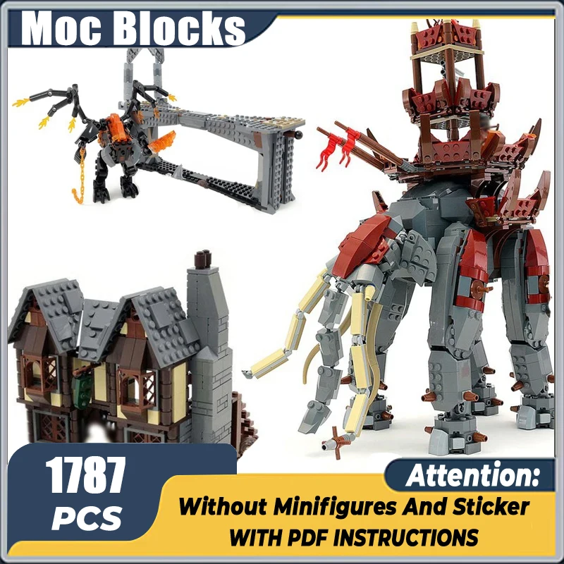 Movie Scence UCS Oliphant MOC Collection Toys Building Blocks The Battle Technology Bricks DIY Assembly Model Xmas Gifts