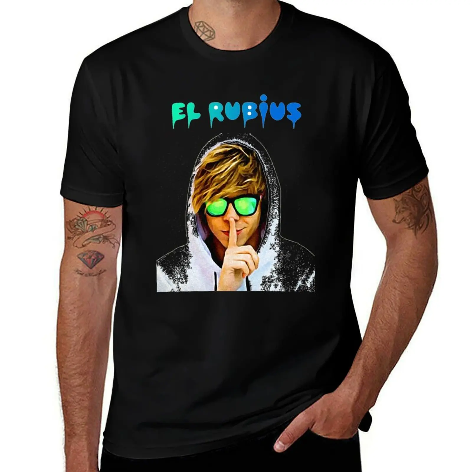 

ElrubiusCamiseta clásica T-Shirt graphic tee shirt new edition luxury designer street wear mens cotton t shirts