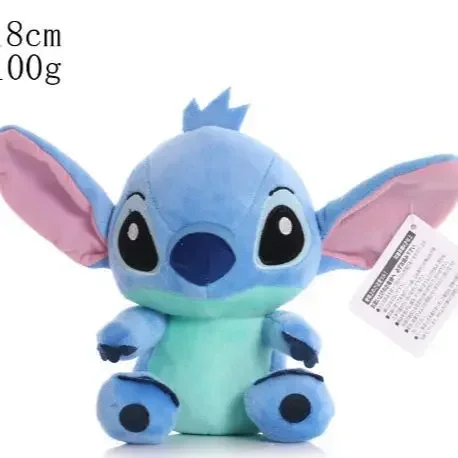 Original Plush Stitch Baby Movie Cartoon Model Doll Children Action Figures Stuffed Toys Pendant Gifts