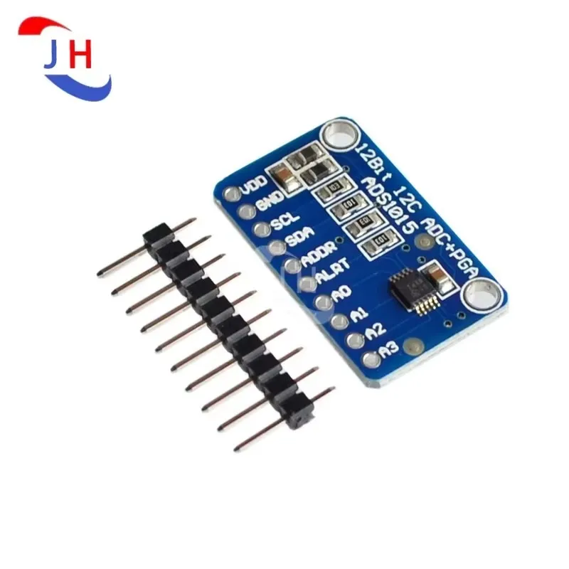 1PCS ADS1015 ADS1015 ADC ultra-compact 12-precision ADC module development board