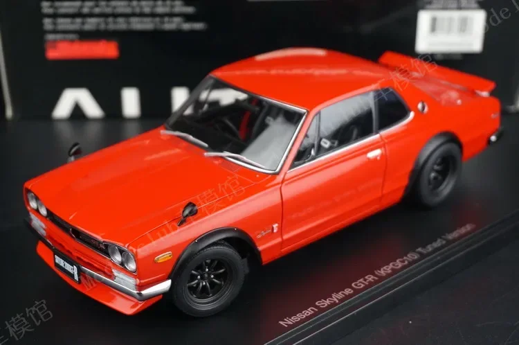 

Модель автомобиля Autoart 1:18 KPGC10 Red JDM, лимитированная серия, полностью открывающаяся, из металлического сплава, статическая, игрушка-подарок