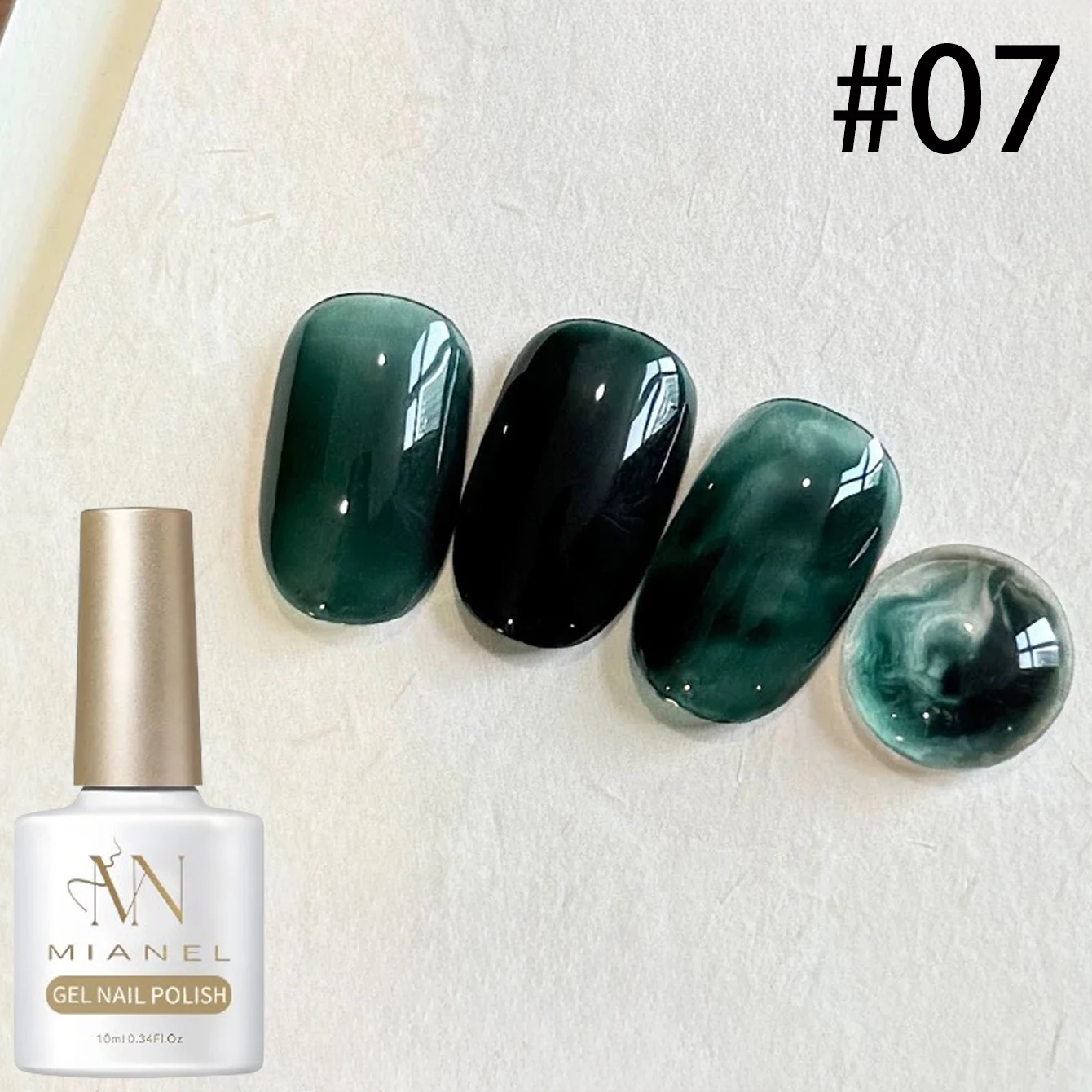 10ML Autumn Nails Ink Dye Jelly Gel Nail Polish 2026 New Maillard Tortoise Shell Amber Gel Polish Black Nails 1-8pcs