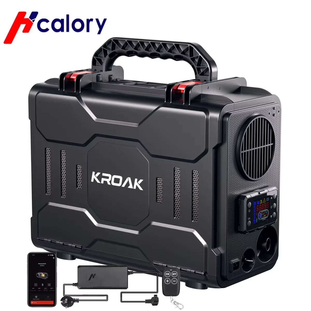 Hcalory Tragbarer Auto-Hrater 12 V TB2 TB1 5–8 kW Kfz-Standheizung Diesel 24 V mit